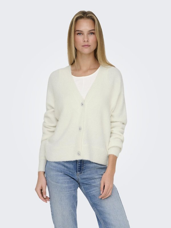 ONLY ONLELLA - Cardigan - bianco
