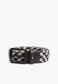 Tommy Hilfiger DENTON BRAIDED ELASTIC BELT - Braided belt - black