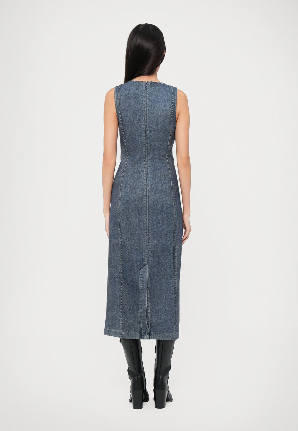 rag & bone MIRAMAR PONTE OLIVIA MIDI DRESS