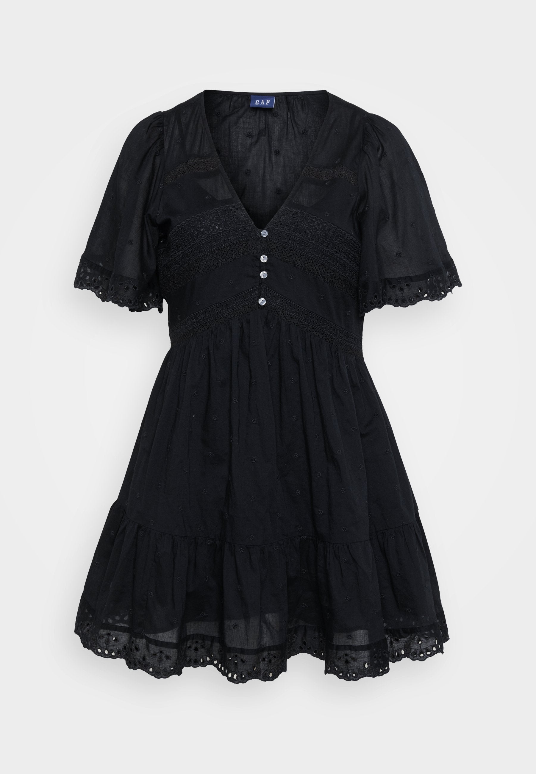 GAP Petite FLUTTER MINI DRESS