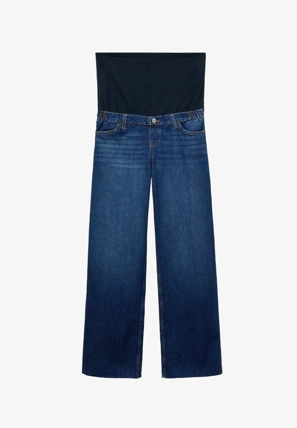 Mango Straight leg jeans - dark blue