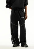 New Balance TRACKSIDE FRENCH TERRY PANT - Tracksuit bottoms - black