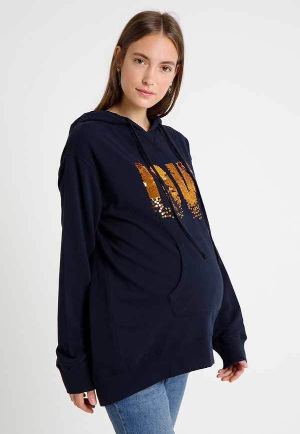 Queen Mum HOODED WITH SEQUINS