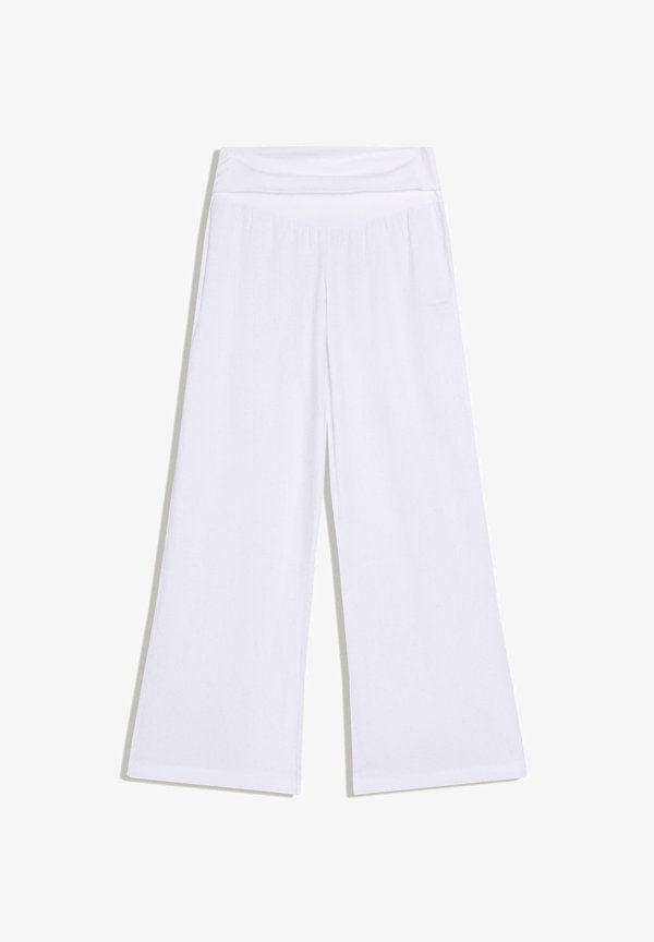 Bershka Trousers - white