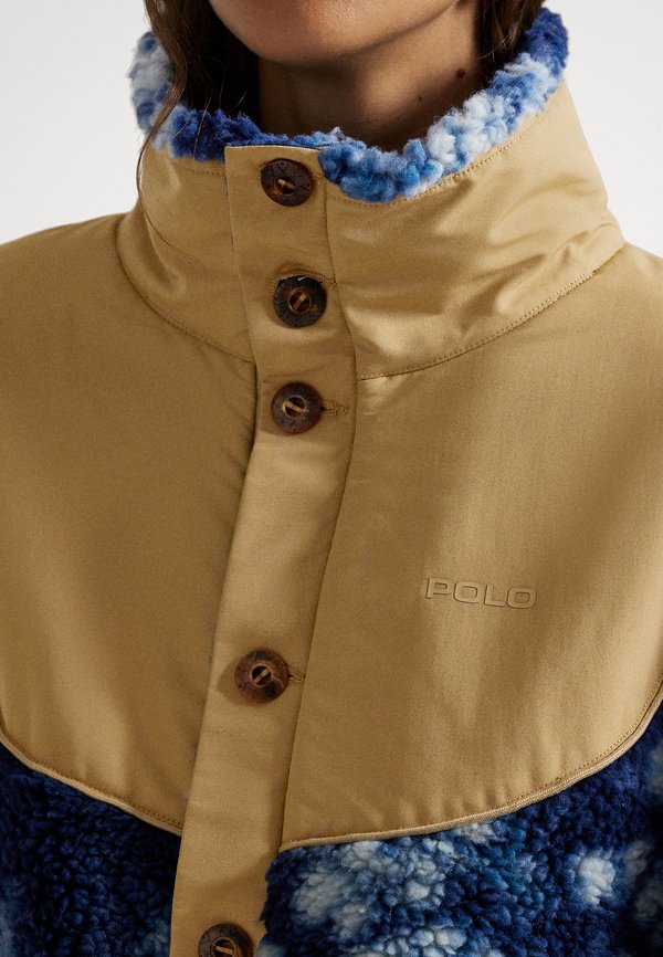 Polo Ralph Lauren TIE-DYE HYBRID FLEECE-RIPSTOP JACKET