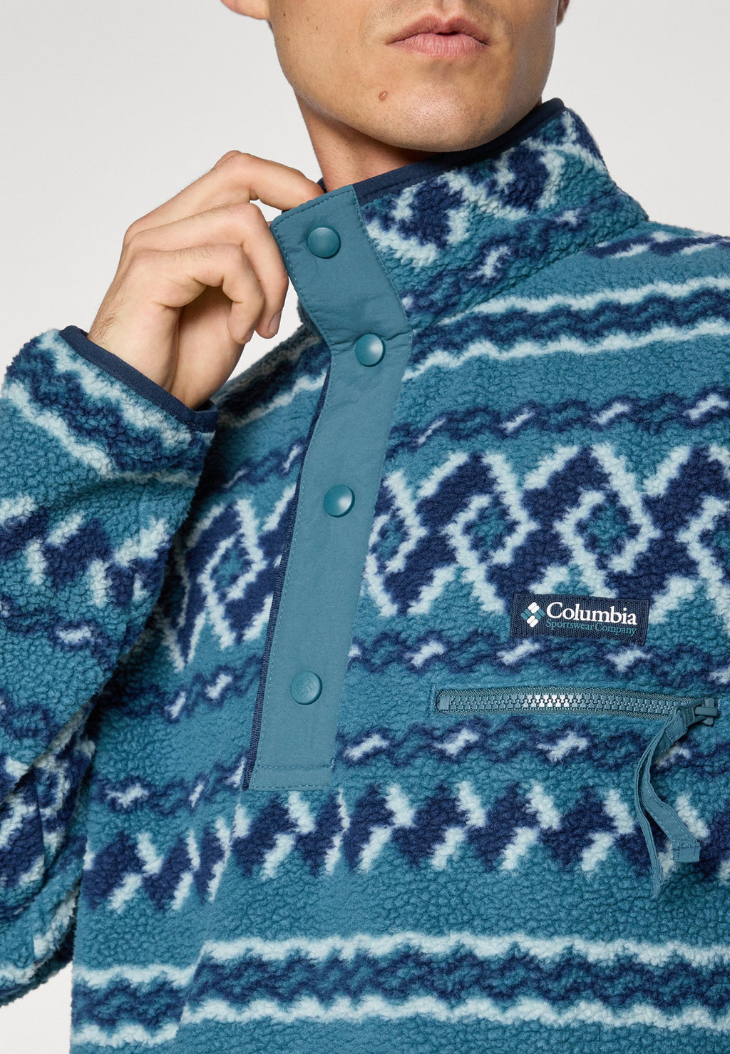 Columbia HELVETIA PRINTED HALF SNAP