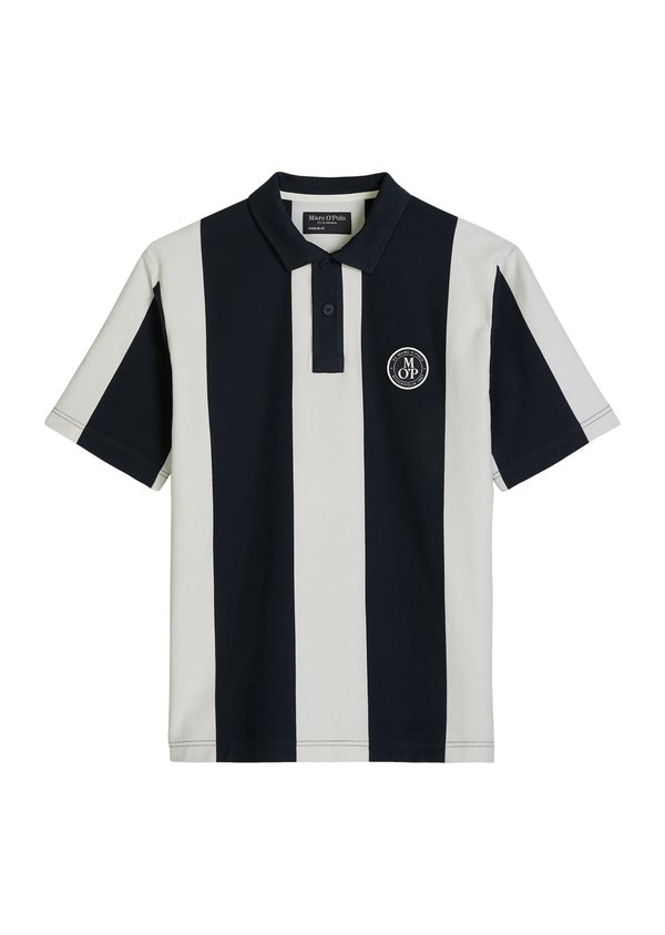 Marc O'Polo MOP CLUB '67 FOOTBALL TRICOT POLO, HEAVY JERSEY, STRIPED