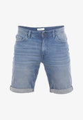 TOM TAILOR Denim shorts - light stone blue denim