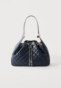 Guess JULIET HOBO - Tote bag - dark blue