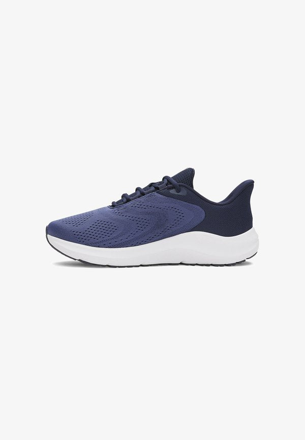 Under Armour PURSUIT 4 BIG LOGO - Road running shoes - midnight navy