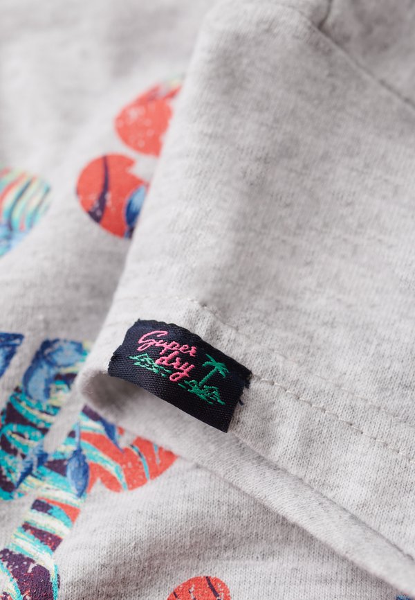 Superdry & Co FLORAL SCRIPTED SLEEVE