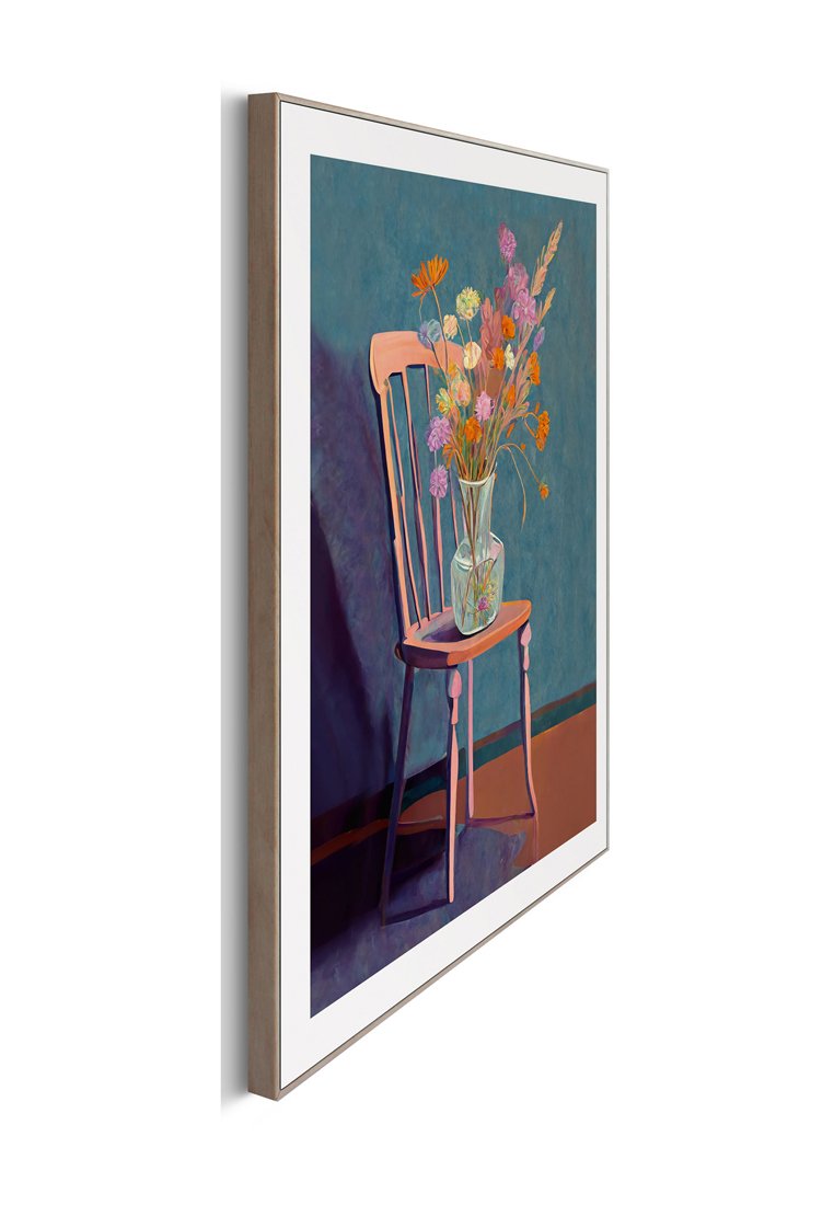 Orange Wallz COLOURED CHAIR