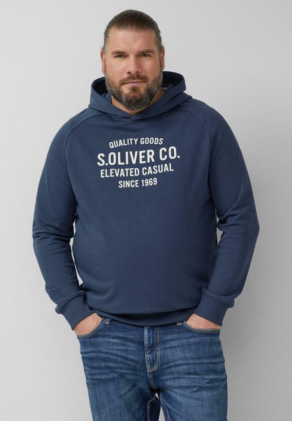 s.Oliver Hoodie - tiefblau
