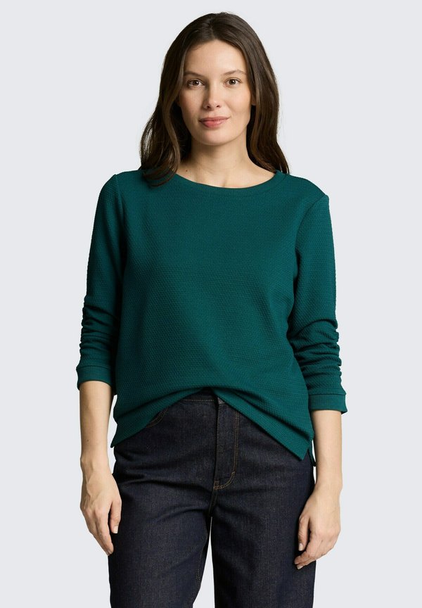 TOM TAILOR Sweatshirt - deep meadow green