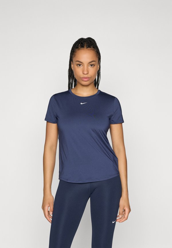Nike Performance ONE CLASSIC TOP - Sports T-shirt - midnight navy/white