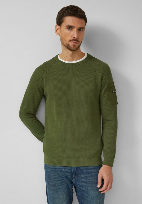 s.Oliver PULLOVER - Jumper - olivgrün