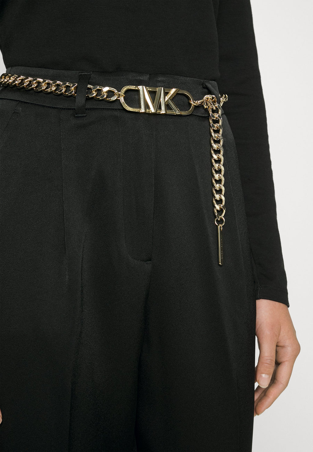 MICHAEL Michael Kors HIGHT WAIST BELT PANT