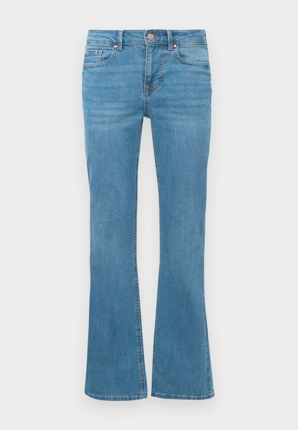 Vero Moda Flared fit VMFLASH Mid rise - Bootcut jeans - medium blue denim