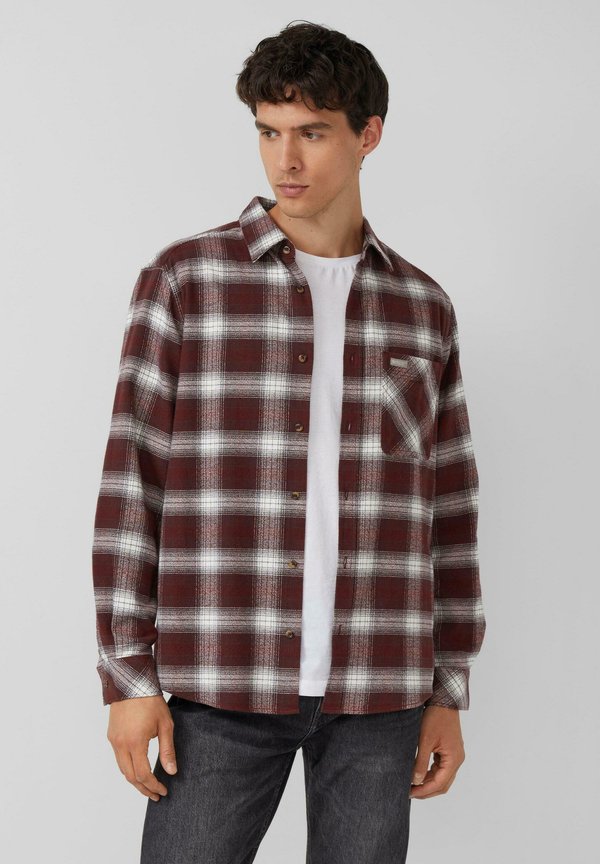 s.Oliver HEMD - Shirt - burgund