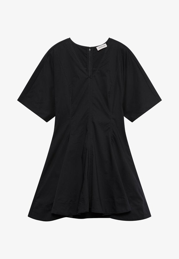 Calvin Klein Jeans SHORT SLEEVE MINI  - Day dress - black