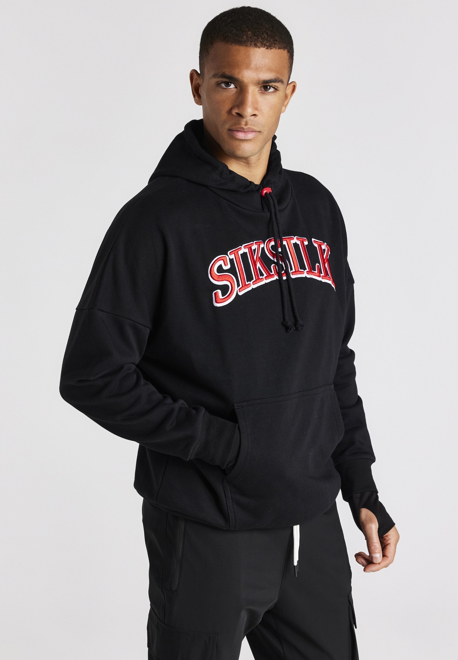 SIKSILK SHADOW LOGO OVERSIZED