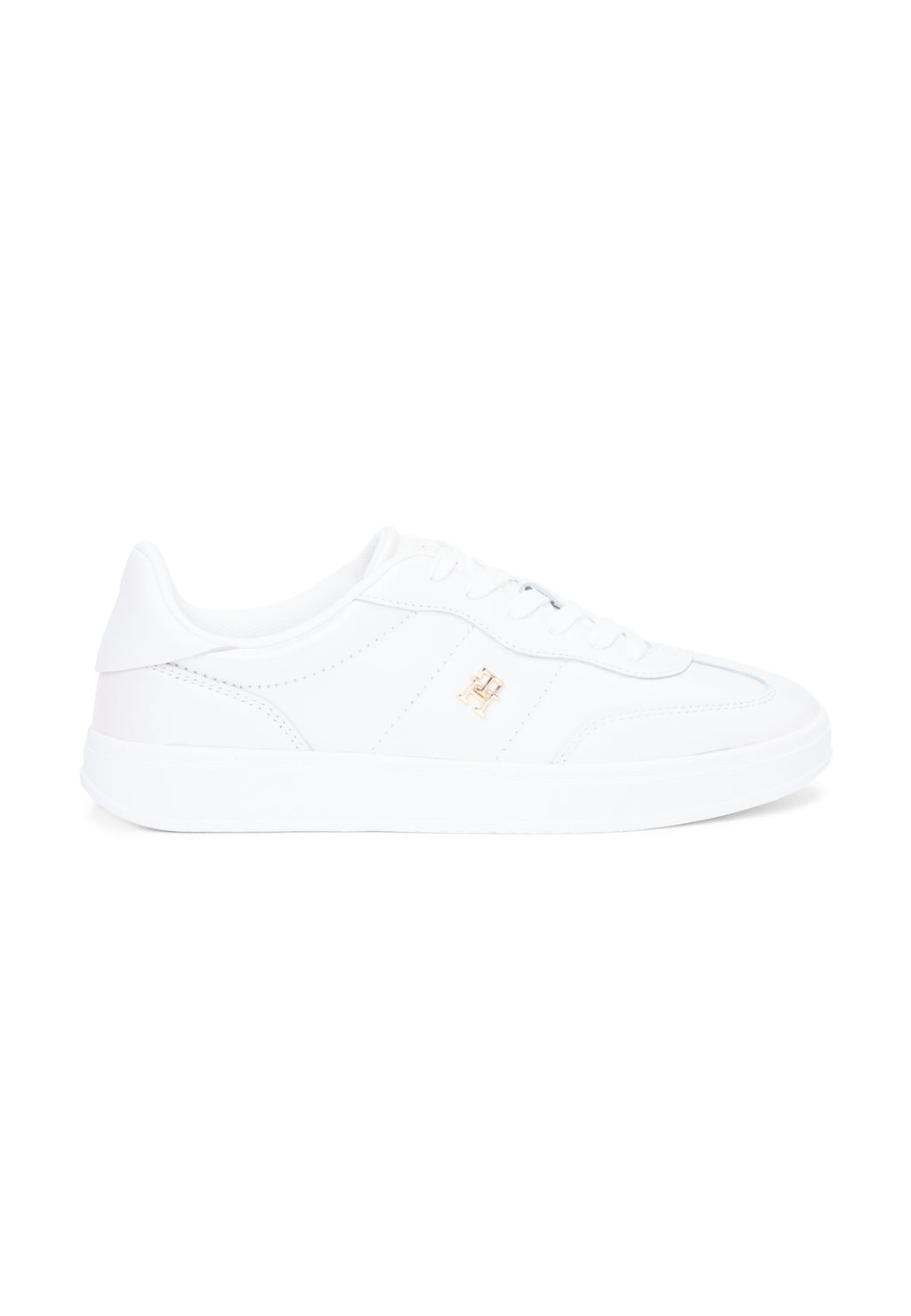 TH MONOGRAM METALLIC TRAINERS WITH LEATHER Media 5