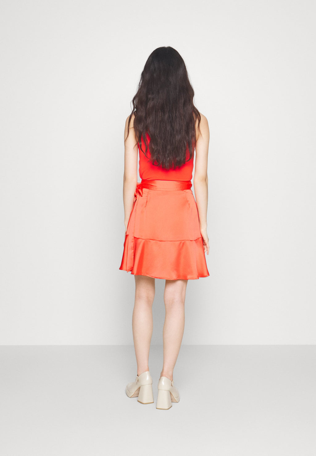 Object Petite OBJSATEEN MINI SKIRT
