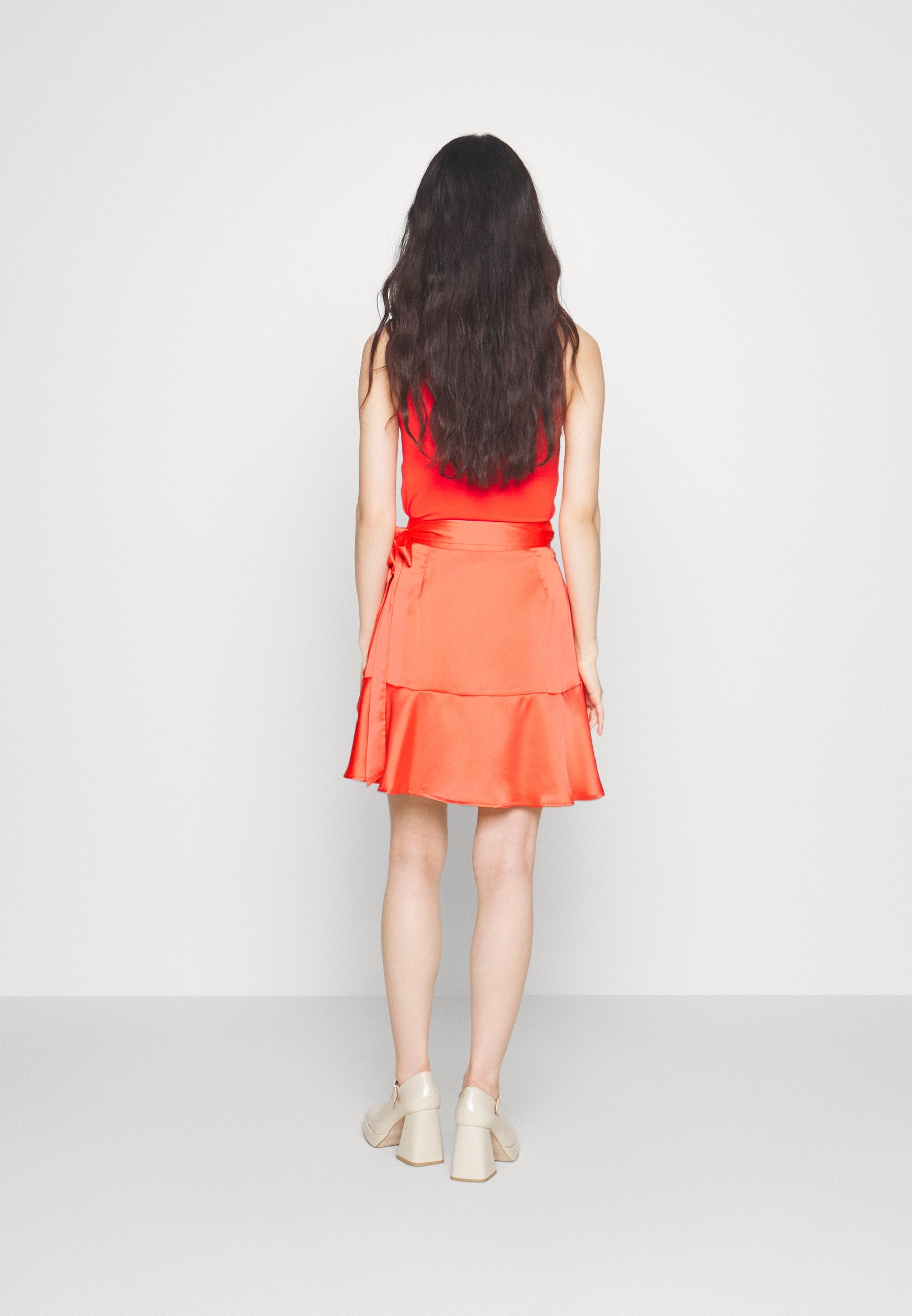 Object Petite OBJSATEEN MINI SKIRT