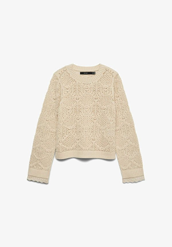 Vero Moda Knitted VMSUSANA Knitted - Jumper - birch