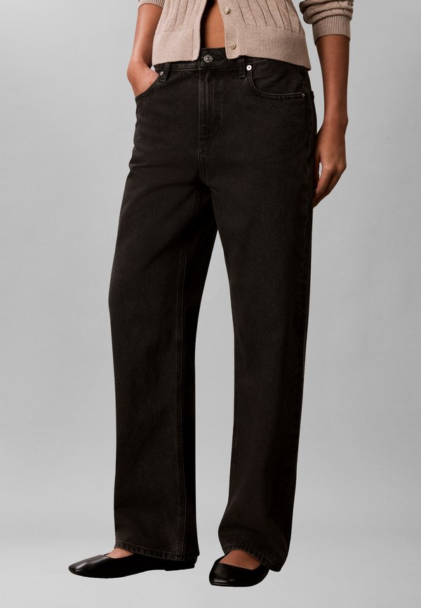 Calvin Klein Jeans RELAXED STRAIGHT - Straight leg jeans - washed night