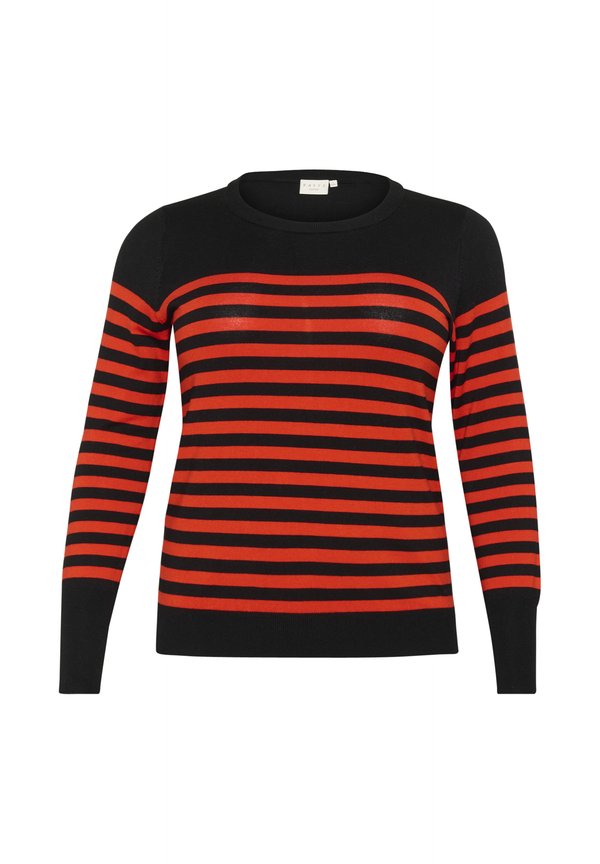 Kaffe Curve KCLIZZY STRIPED KNIT PULLOVER