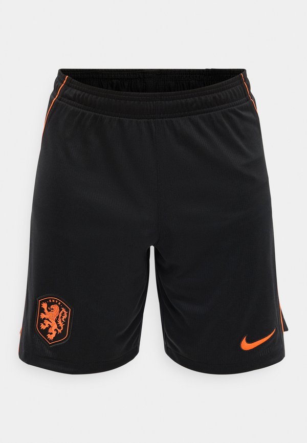 Nike Performance NETHERLANDS 2025/26 STADIUM HOME SHORTS - National team wear - black/hyper crimson