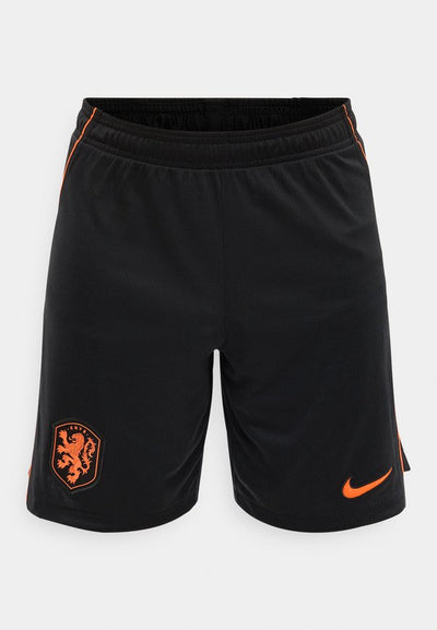Nike Performance NETHERLANDS 2025/26 STADIUM HOME SHORTS - National team wear - black/hyper crimson