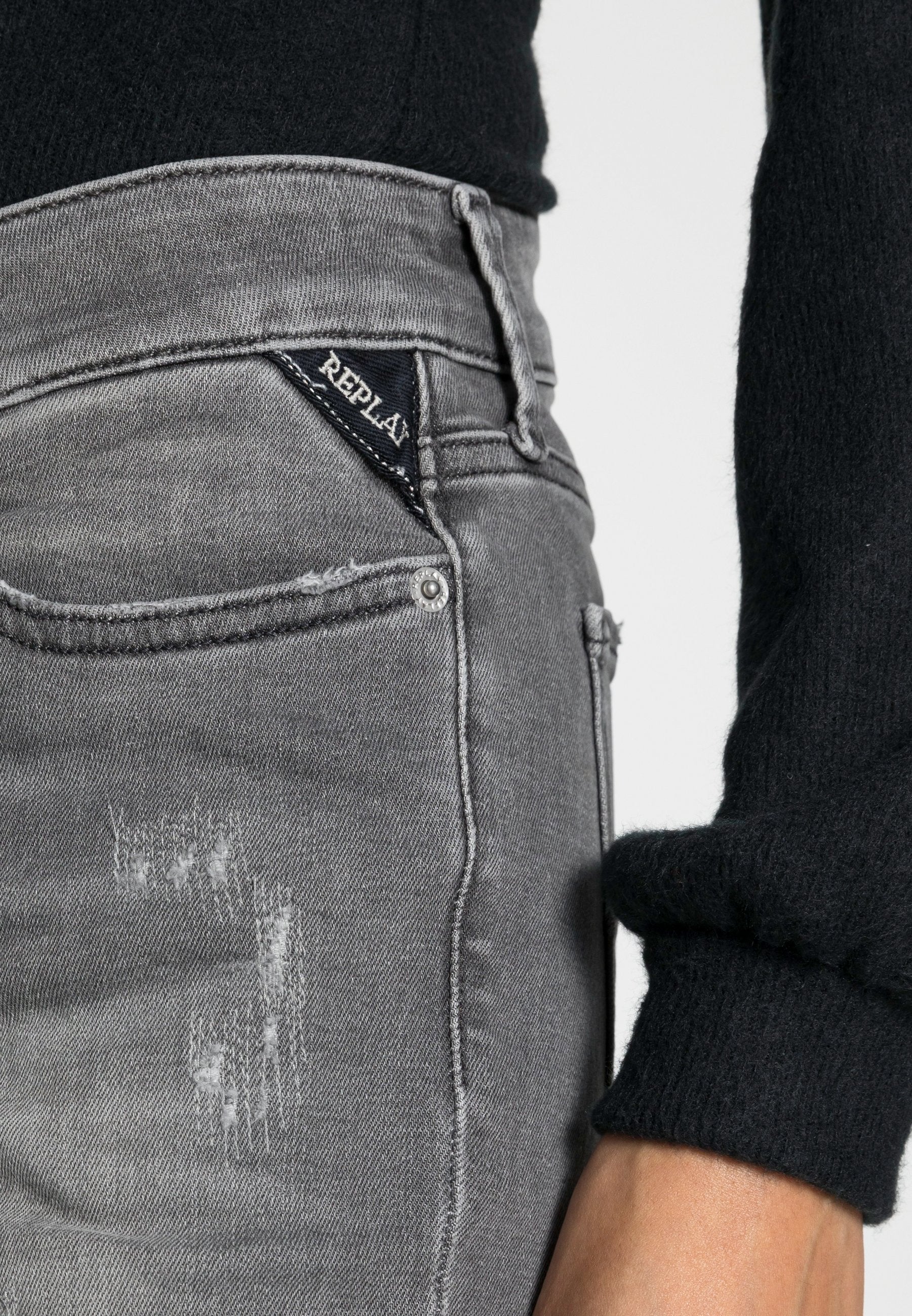 Replay LUZIEN HYPERFLEX BROKEN EDGE PANTS