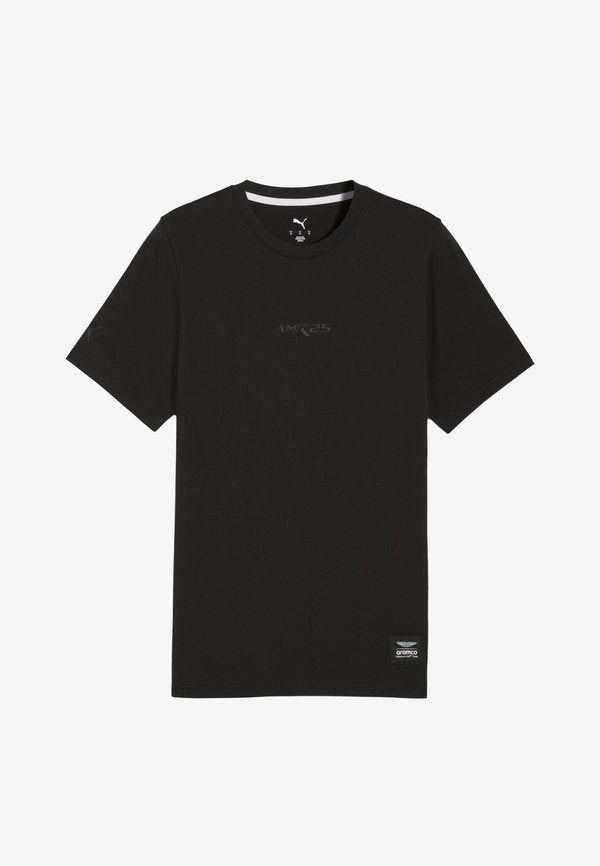 Puma X ASTON MARTIN ARAMCO F1® TEAM GRAPHIC - Print T-shirt - black