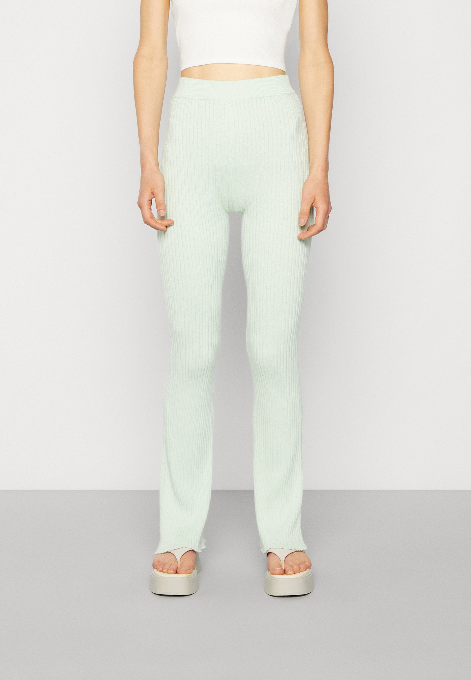 Glamorous SLIM TROUSERS WITH SLIGHT FLARE