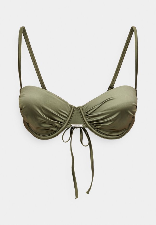 Calvin Klein Swimwear BALCONETTE TIE BACK SHINE SWIM