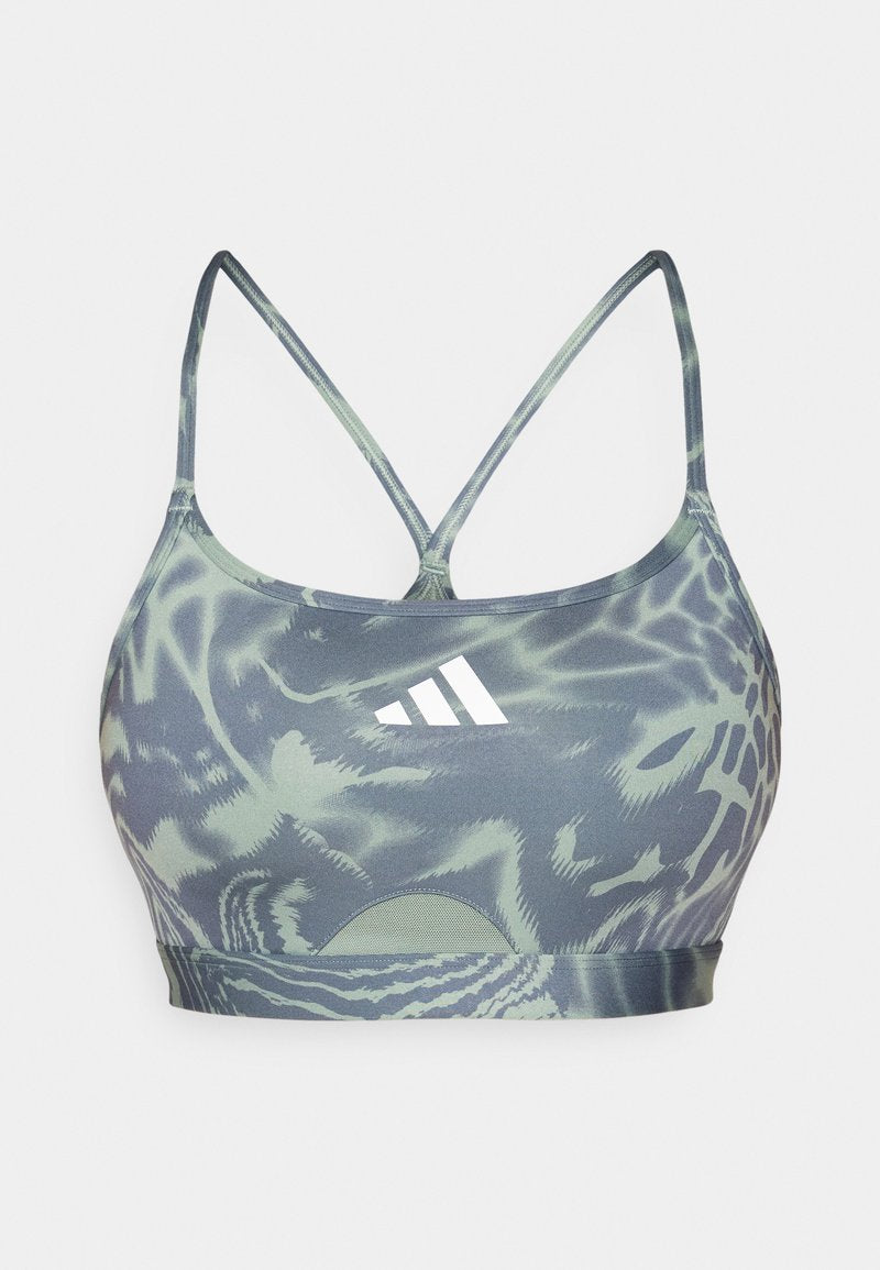 AEROREACT  LIGHT SUPPORT 3STRIPES BRA Media 1