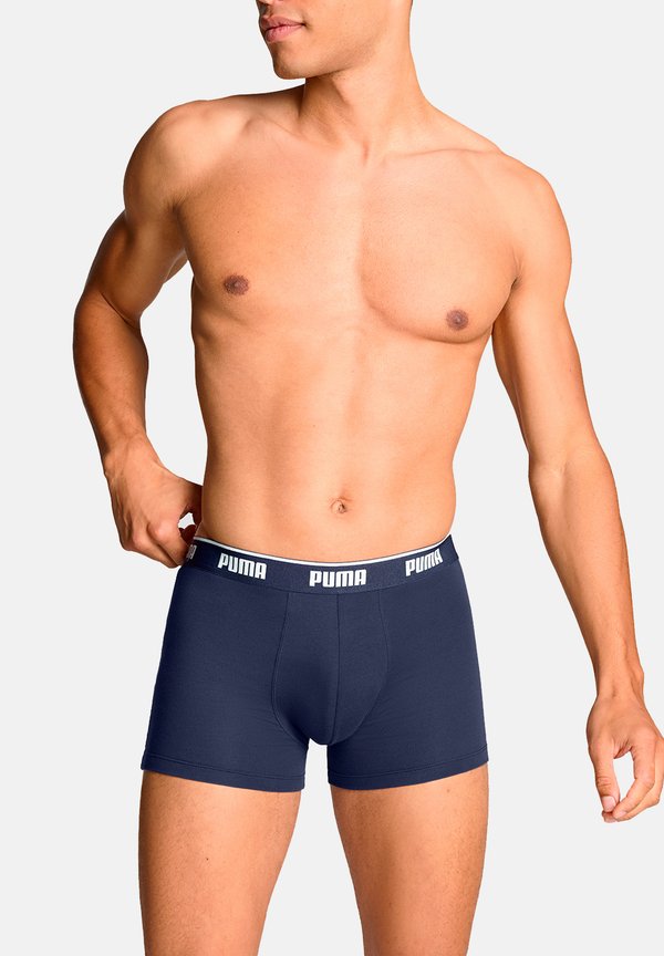 Puma EVERYDAY 3ER PACK - Boxer briefs - grey   navy   red combo