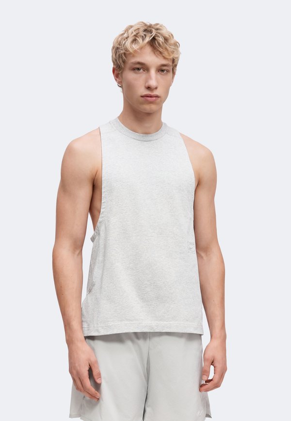 Nike Performance STRINGER TANK - Top - light smoke grey heather
