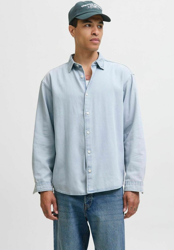 Jack & Jones Denim Loose Fit - Shirt - light blue denim