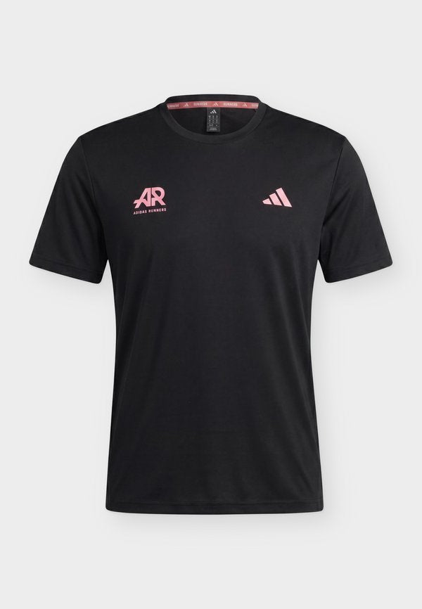 adidas Performance ADI365 AR TEE M - Print T-shirt - black   pure turbo