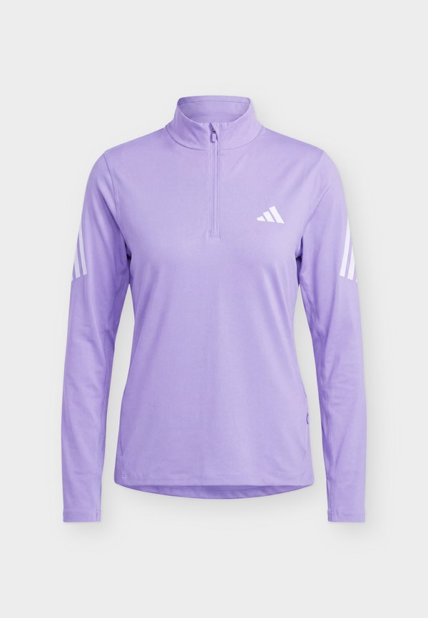 adidas Performance ADI365/// ZIP W - Long sleeved top - magic lilac