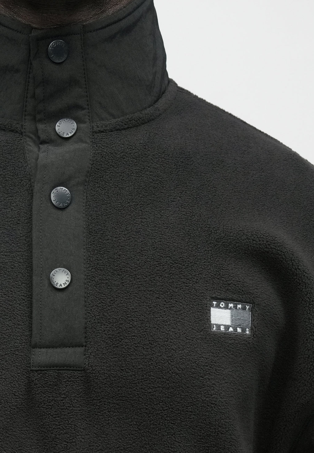 Tommy Jeans BACK LOGO RELAXED POLAR FLEECE SWEATSHIRT