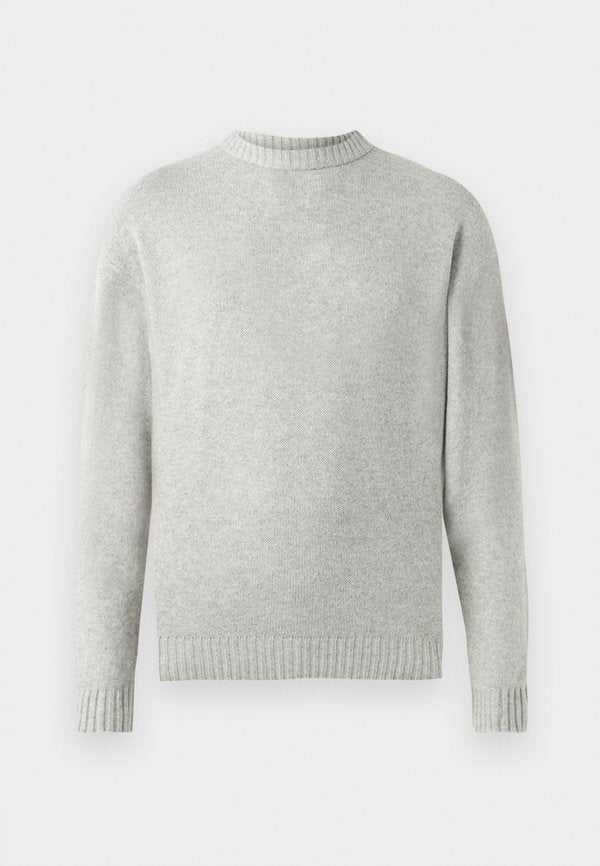 Jack & Jones JJESOHO OLLIE CREW NECK - Jumper - light grey