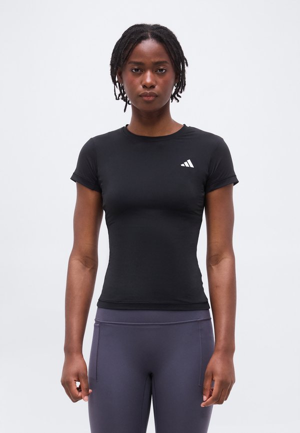 adidas Performance TEE - Basic T-shirt - black