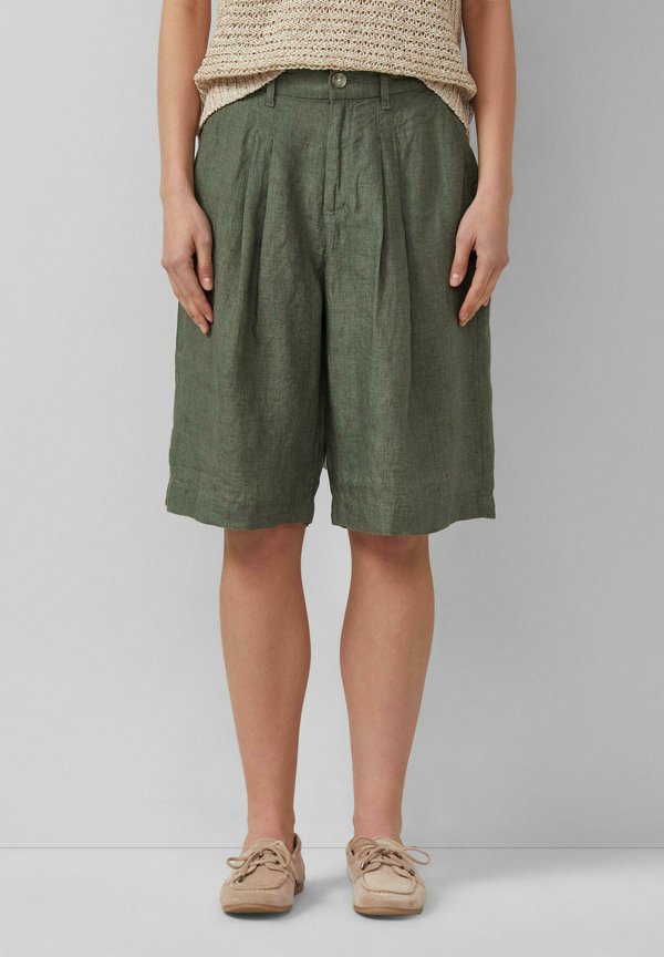 s.Oliver HOSE - Shorts - olivgrün