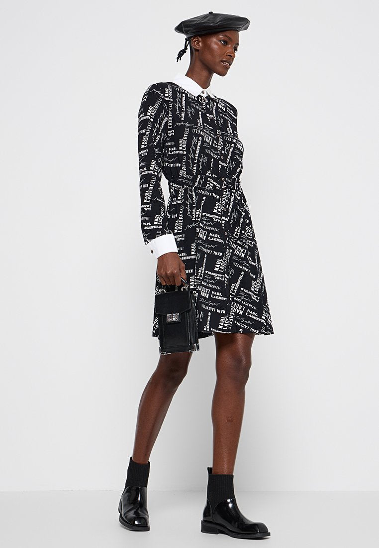 KARL LAGERFELD Blusenkleid Media 2