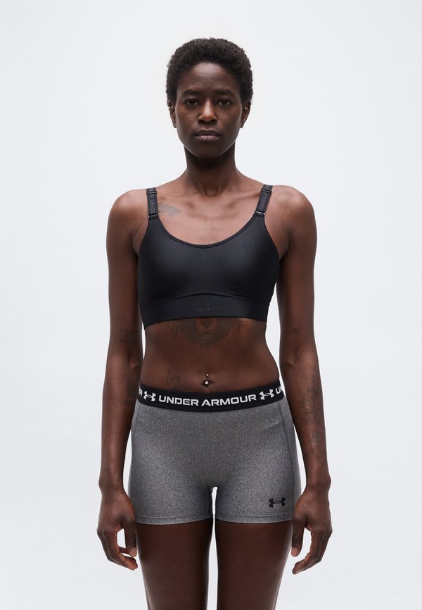 Under Armour INFINITY 2.0 MID - Medium support sports bra - black