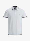 Jack & Jones JJEPAULOS POLO SS NOOS - Polo shirt - white
